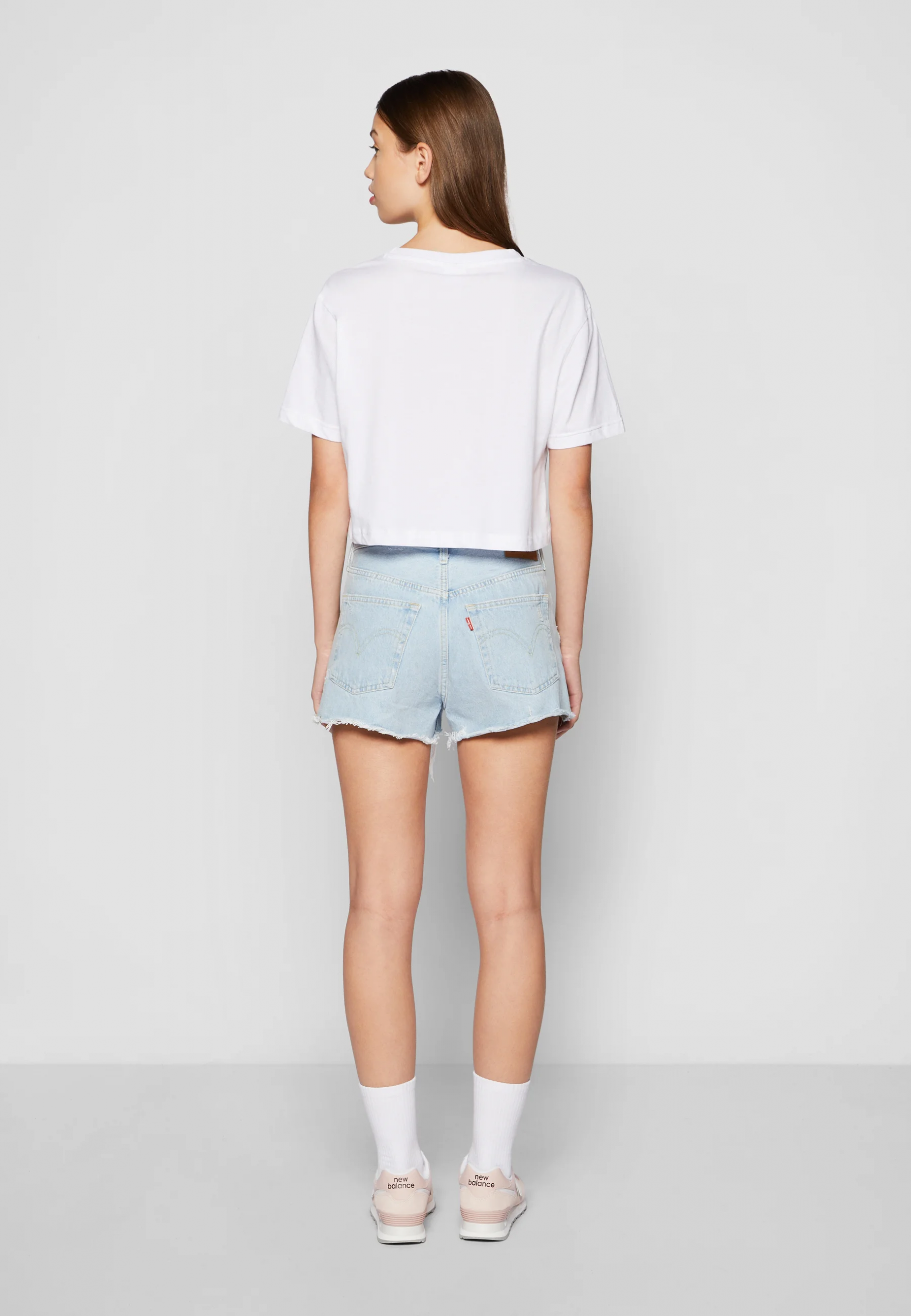 Urban Classics LADIES SHORT OVERSIZED TEE – Basic T-Shirt – White - Image 3