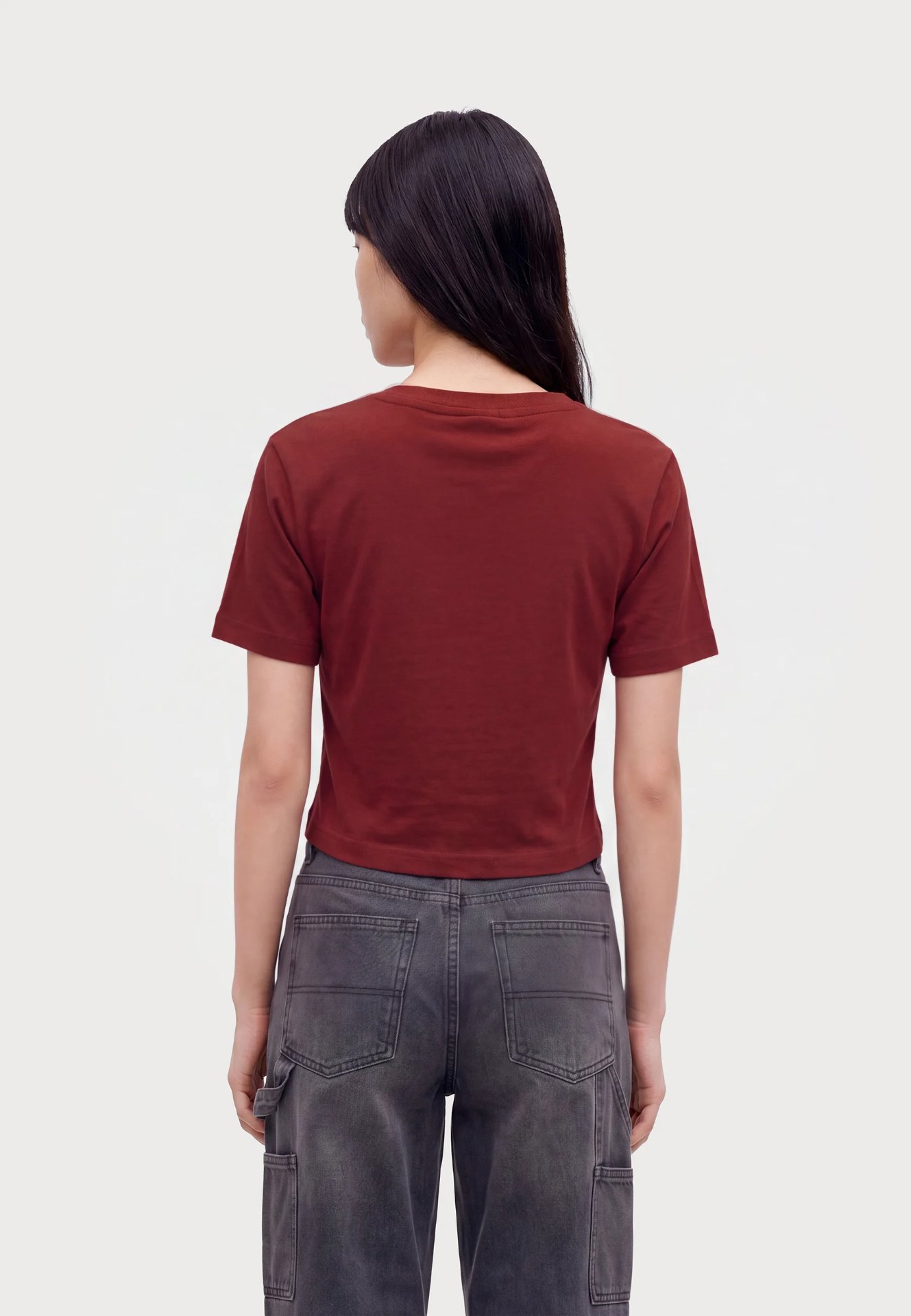 Urban Classics LADIES SHORT OVERSIZED TEE – Basic T-Shirt – White - Image 14