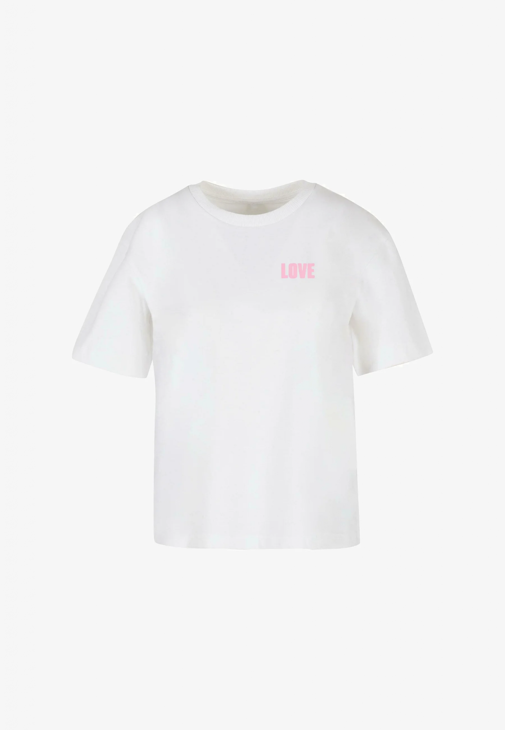 Mister Tee ALL WE NEED IS LOVE TEE – T-Shirt Print – White - Image 6