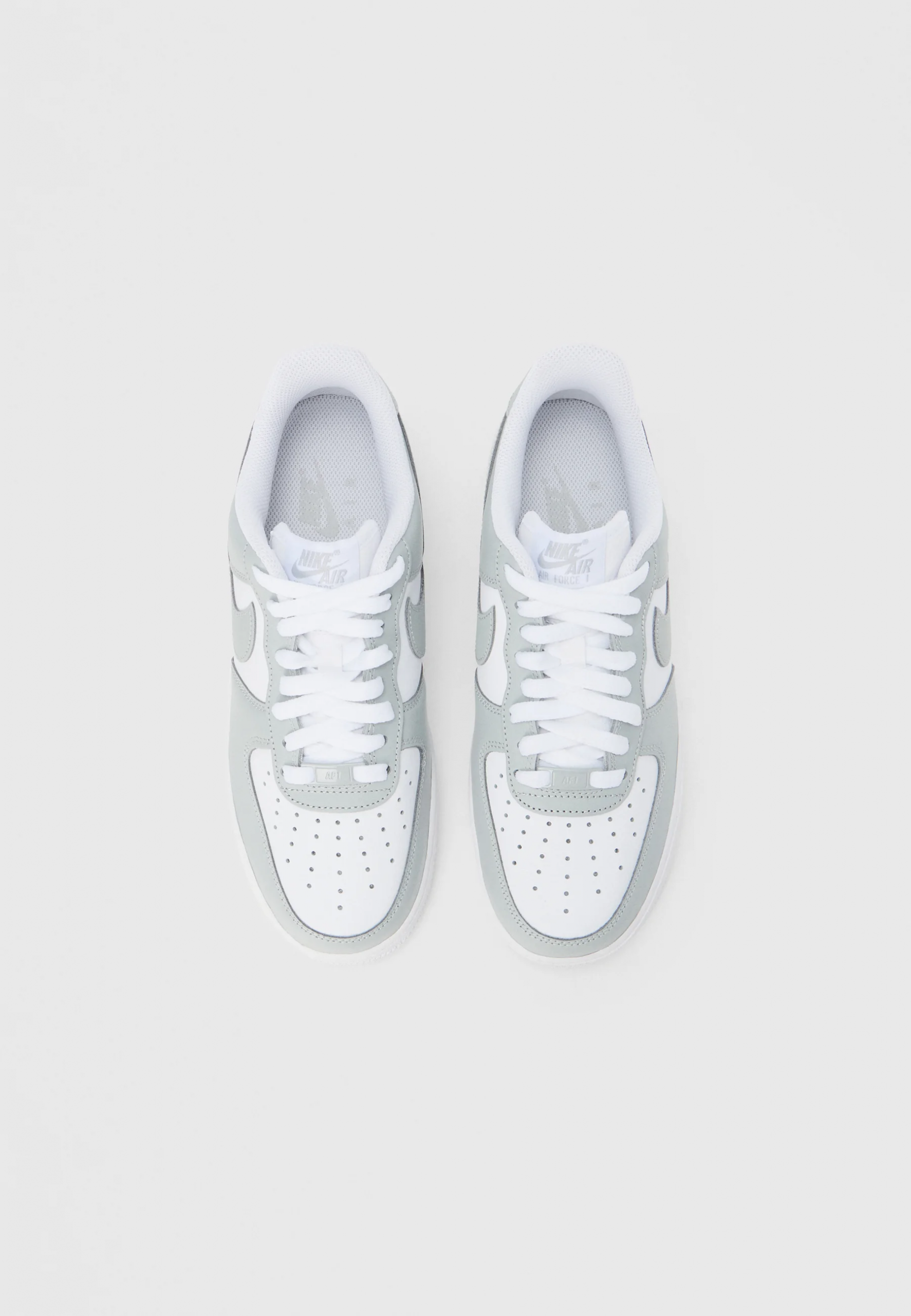 Nike Air Force 1 UNISEX Sneaker Low - White/Light Smoke Grey - Image 5