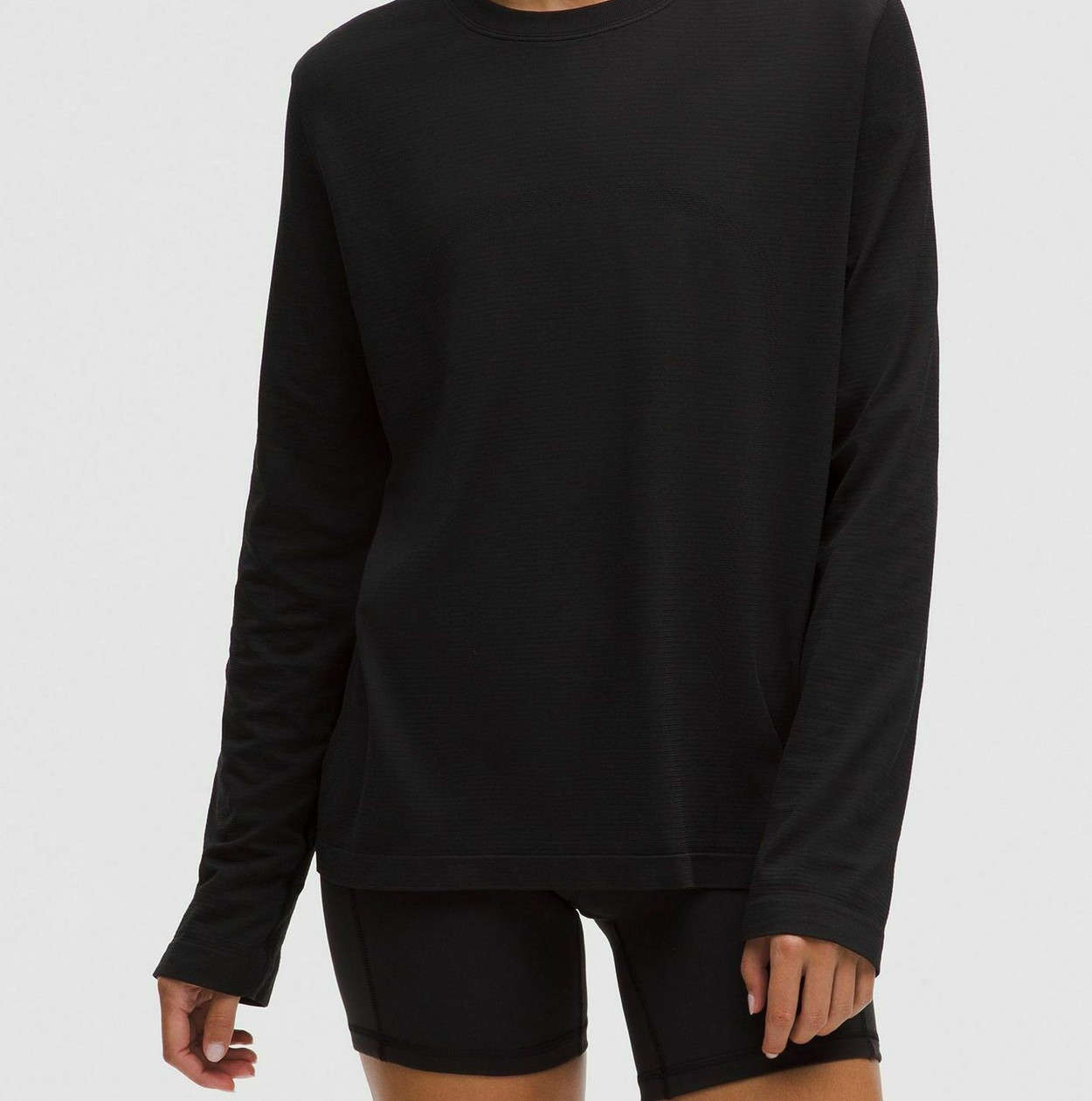 lululemon SWIFTLY RELAXED LONG-SLEEVE - Long Sleeved Top - black black - Image 3
