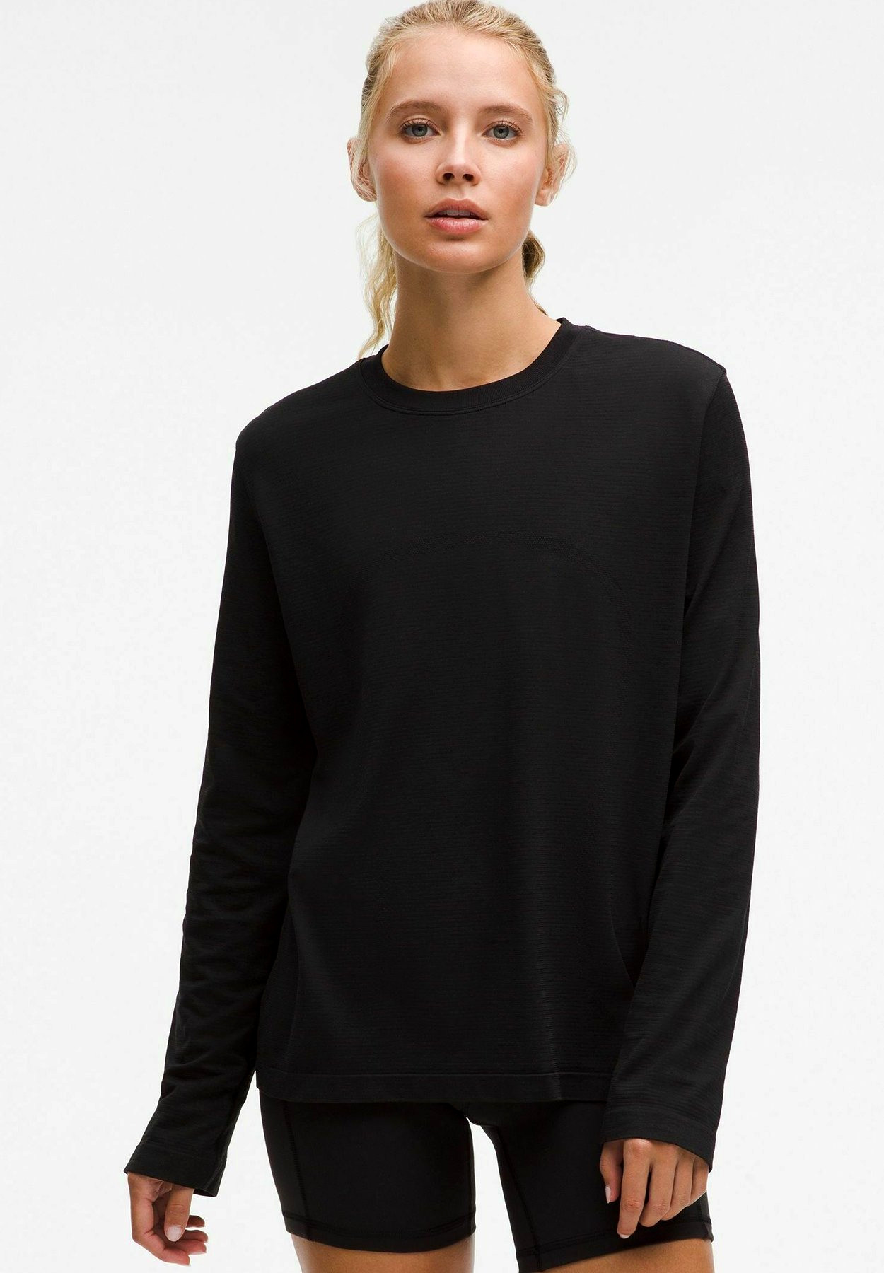 lululemon SWIFTLY RELAXED LONG-SLEEVE - Long Sleeved Top - black black - Image 5