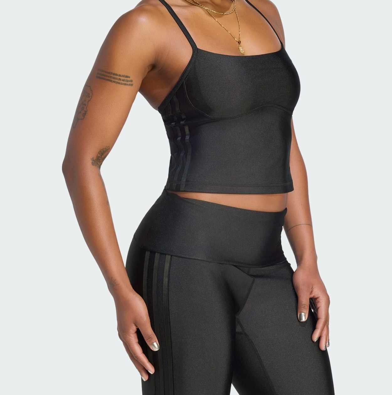 adidas Performance SUPERSTAR BRA TEE - Print T-Shirt - night indigo - Image 3