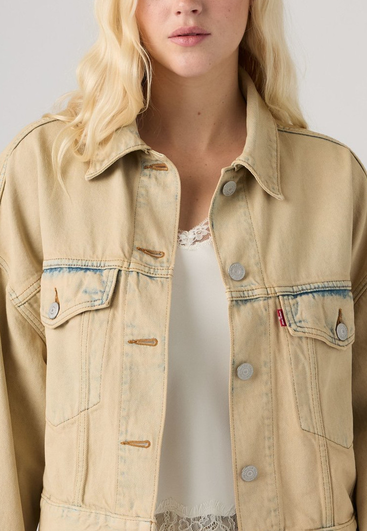 Levi's LOOSE CROP TRUCKER - Denim Jacket - new hire - Image 4