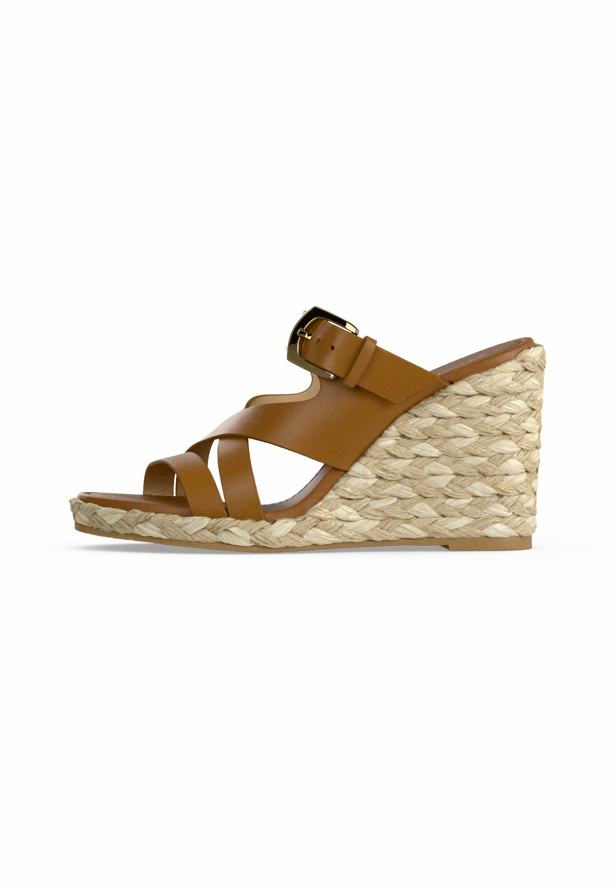 Stuart Weitzman SAI WEDGE - Heeled Mules - boho tan - Image 5
