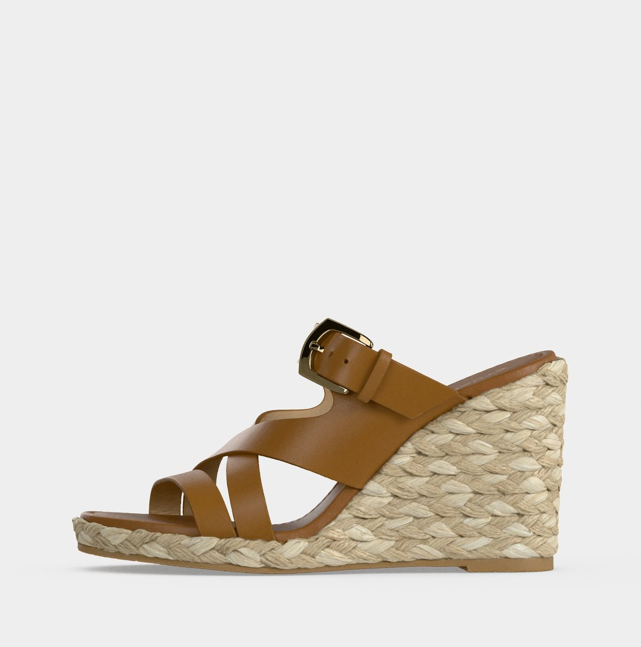 Stuart Weitzman SAI WEDGE - Heeled Mules - boho tan - Image 2