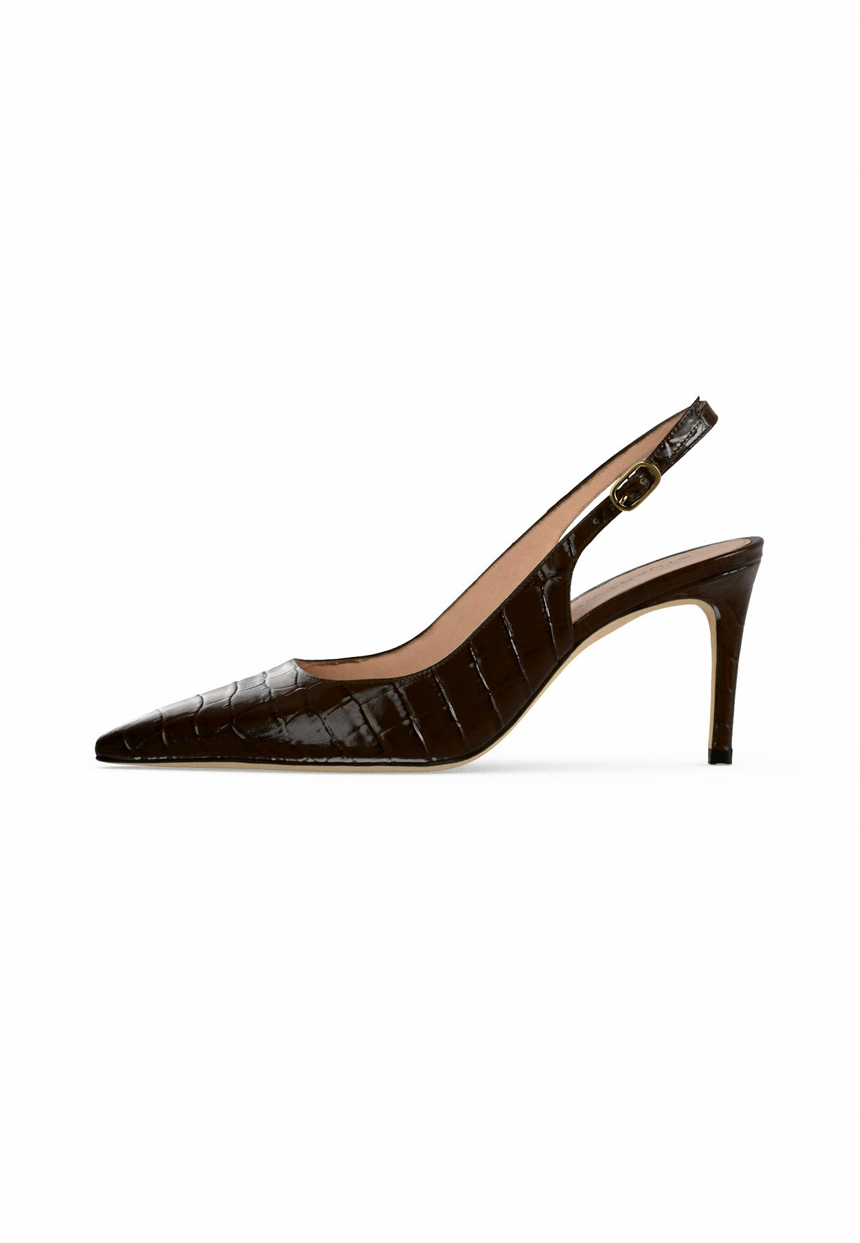 Stuart Weitzman POWER SLINGBACK 75 - High Heels - walnut - Image 5