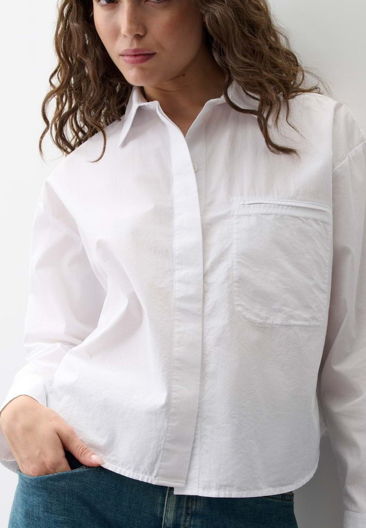 OPUS PANTS LANGARMBLUSE FEMI - Button-Down Blouse - white - Image 4