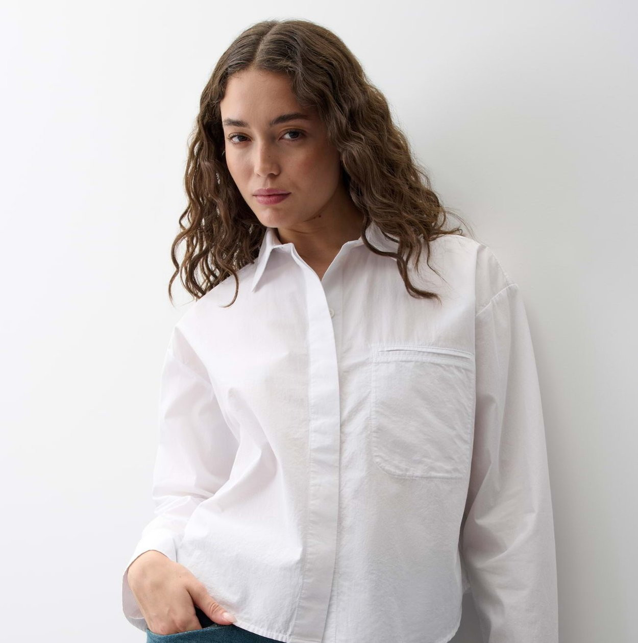 OPUS PANTS LANGARMBLUSE FEMI - Button-Down Blouse - white - Image 2