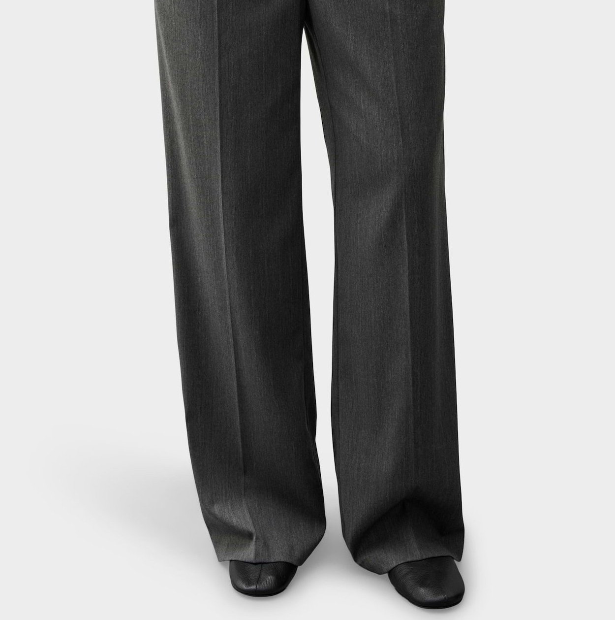 OPUS PANTS WIDE LEG PANTS MUCIA SMOOTH - Trousers - quiet grey - Image 3