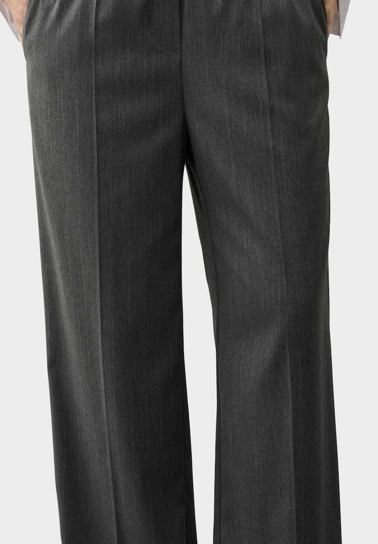 OPUS PANTS WIDE LEG PANTS MUCIA SMOOTH - Trousers - quiet grey - Image 4