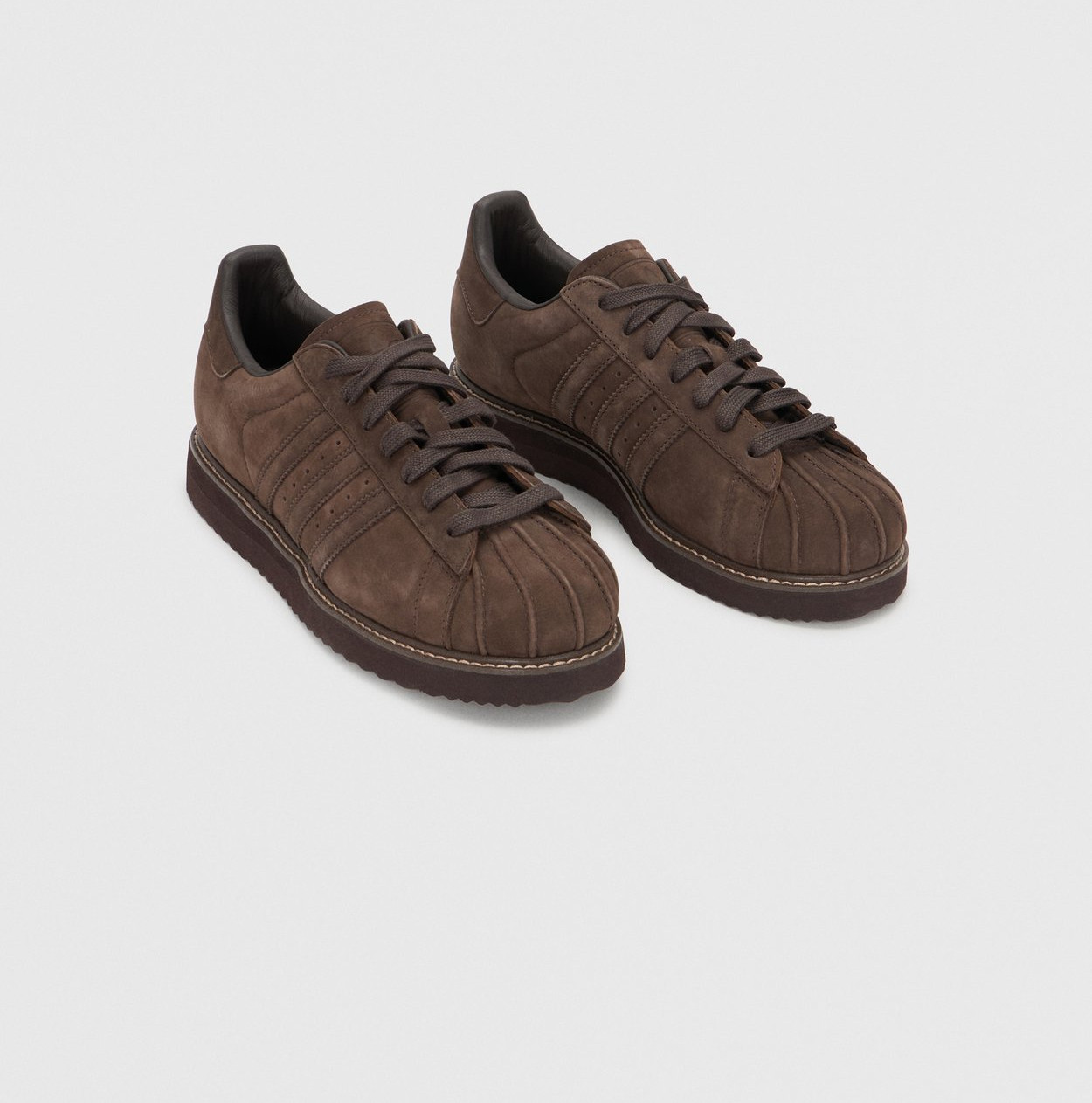 adidas Originals SUPERSTAR LUX UNISEX - Trainers - brown/aurora coffee - Image 3
