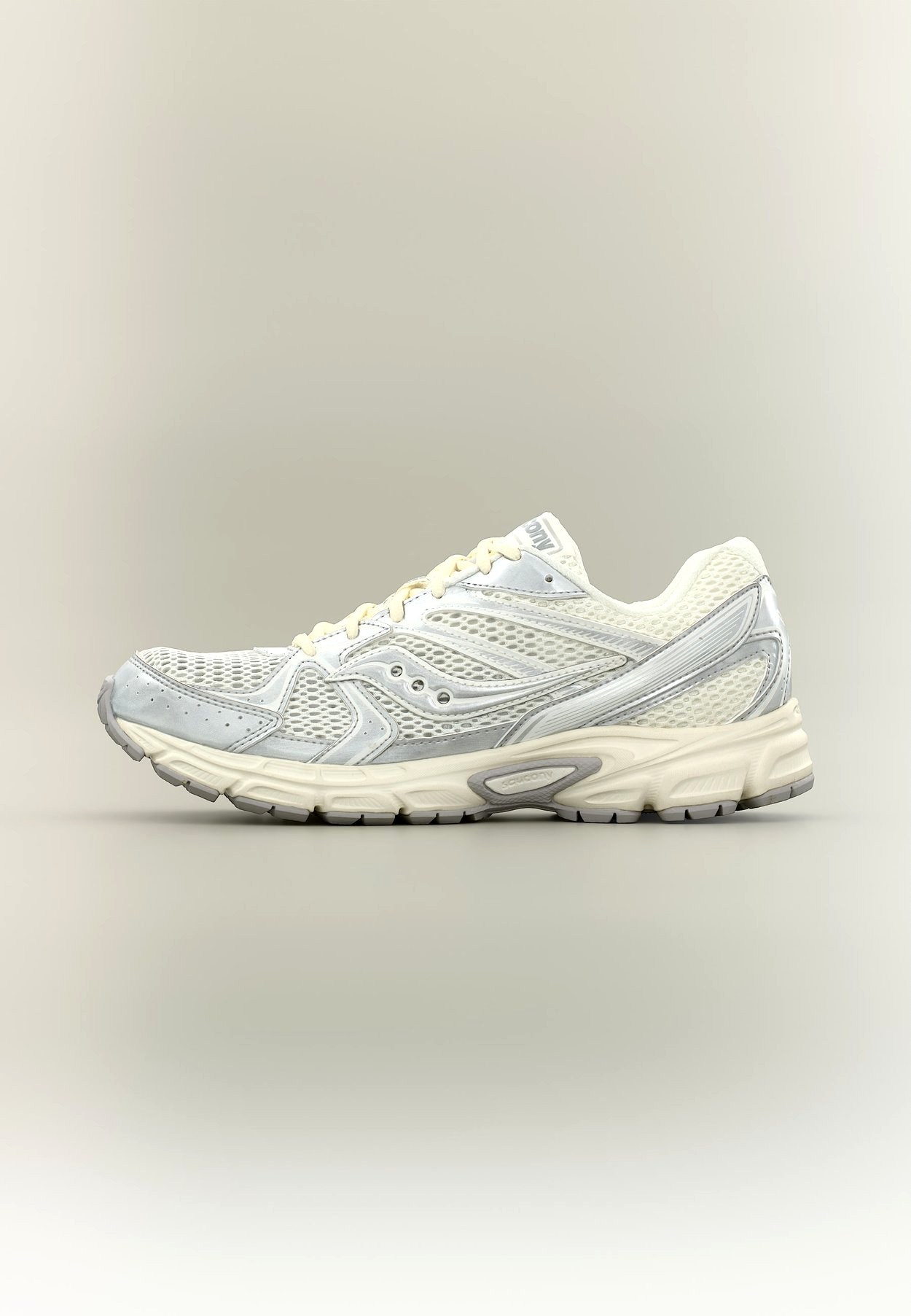 Saucony RIDE MILLENNIUM UNISEX - Trainers - cream/silver-coloured - Image 5