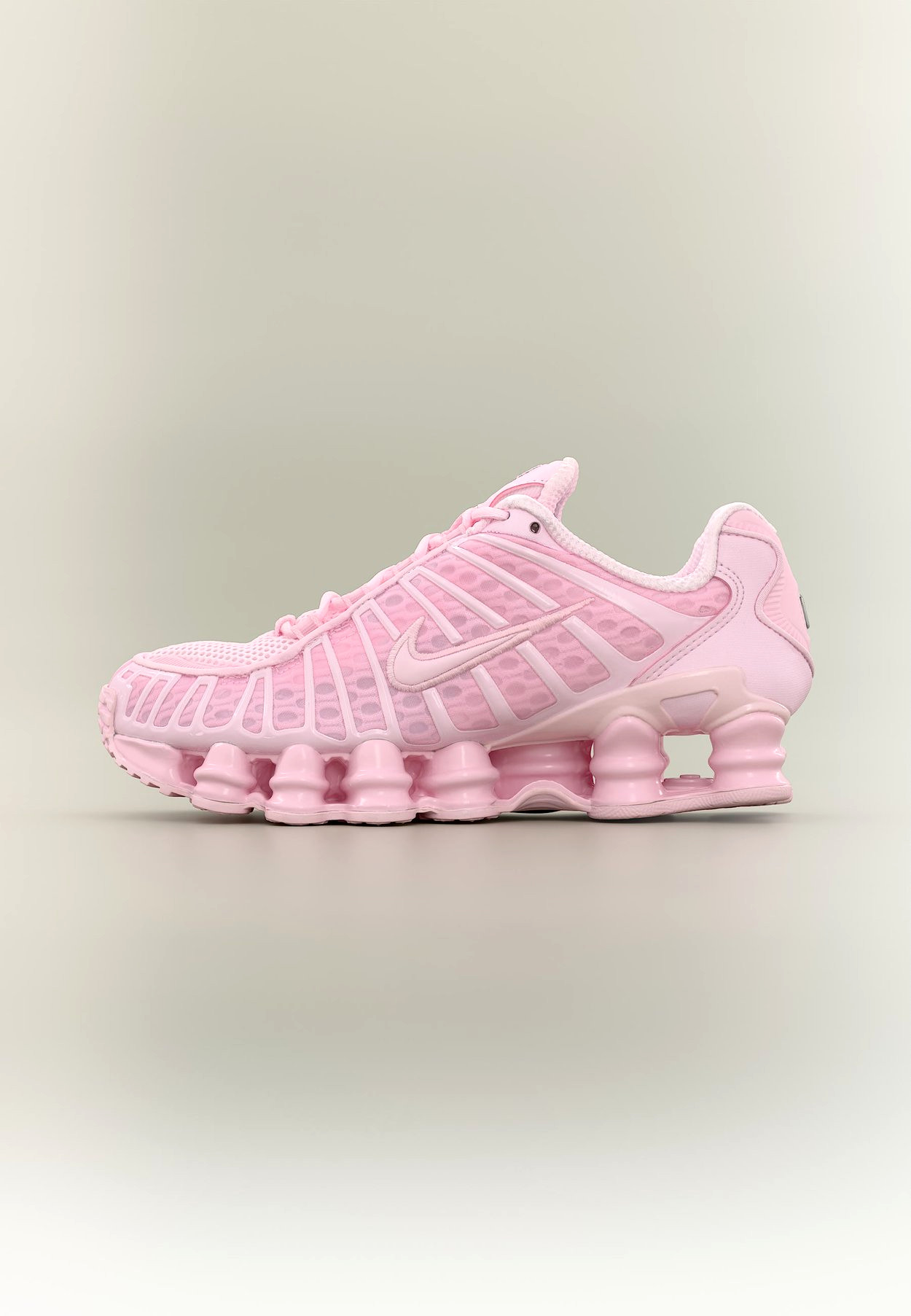 Nike Sportswear SHOX TL - Trainers - pink foam/metallic silver - Image 5