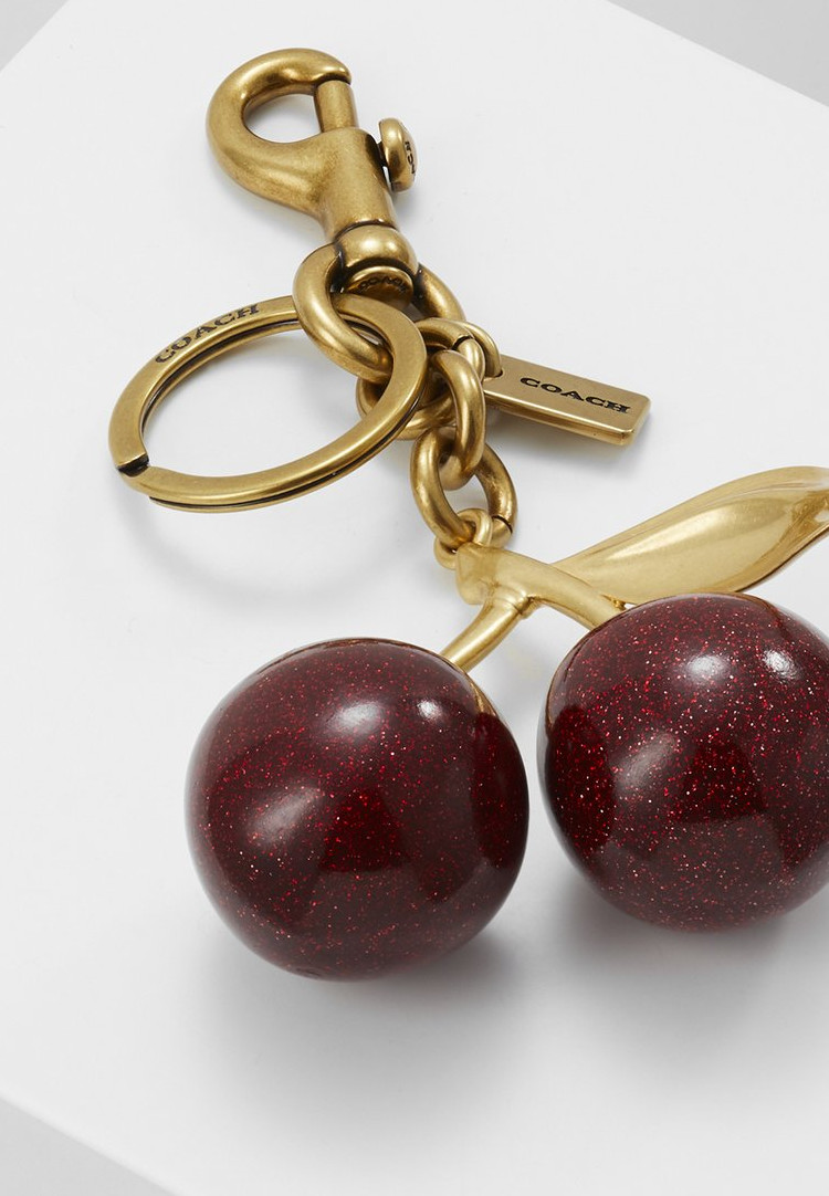COACH CHERRY BAG CHARM - Keyring - red - Image 4