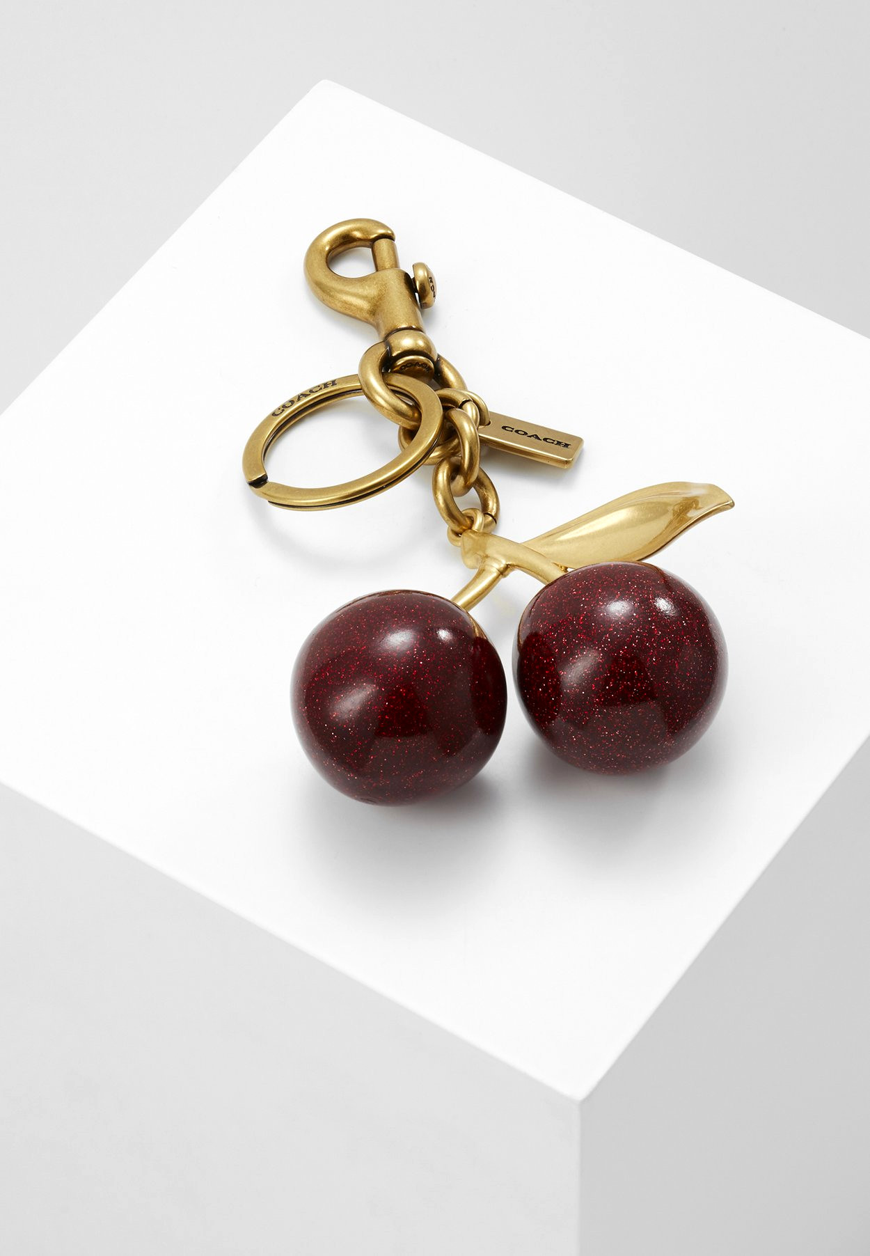 COACH CHERRY BAG CHARM - Keyring - red - Image 5