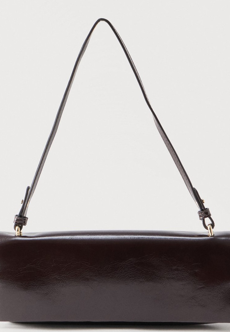 Gina Tricot SMALL SHOULDER BAG - Handbag - burgundy - Image 4