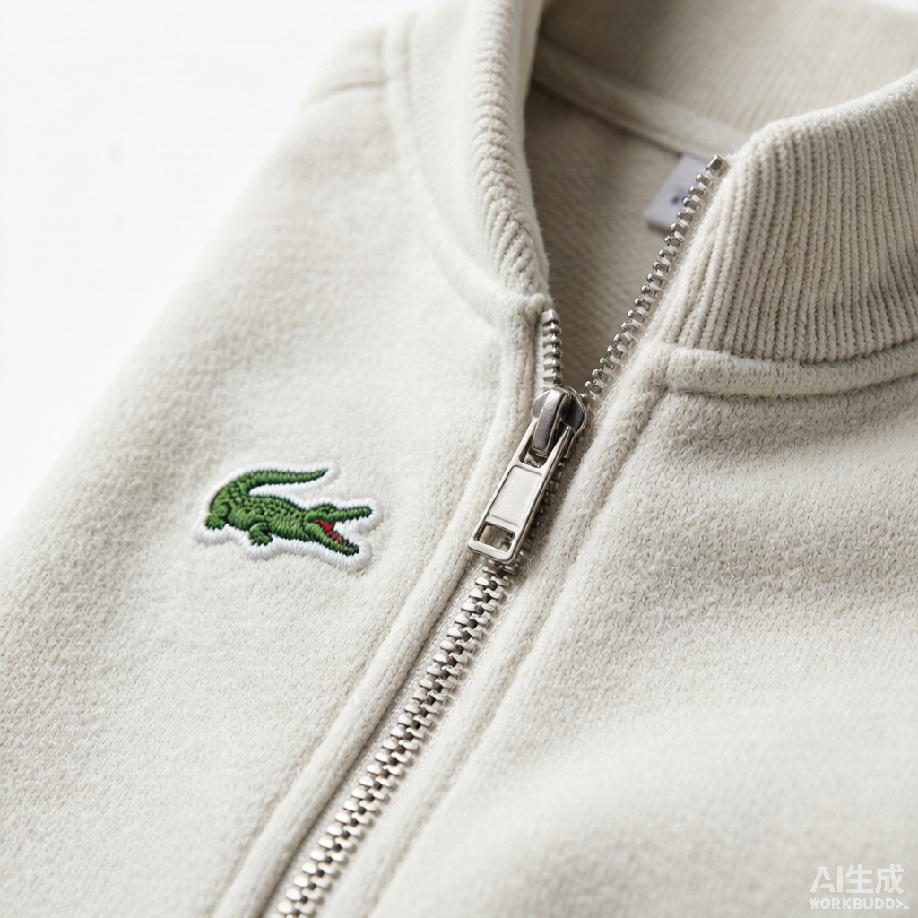 Lacoste SH9626_XFJ Zip-Up Sweatshirt - Image 4