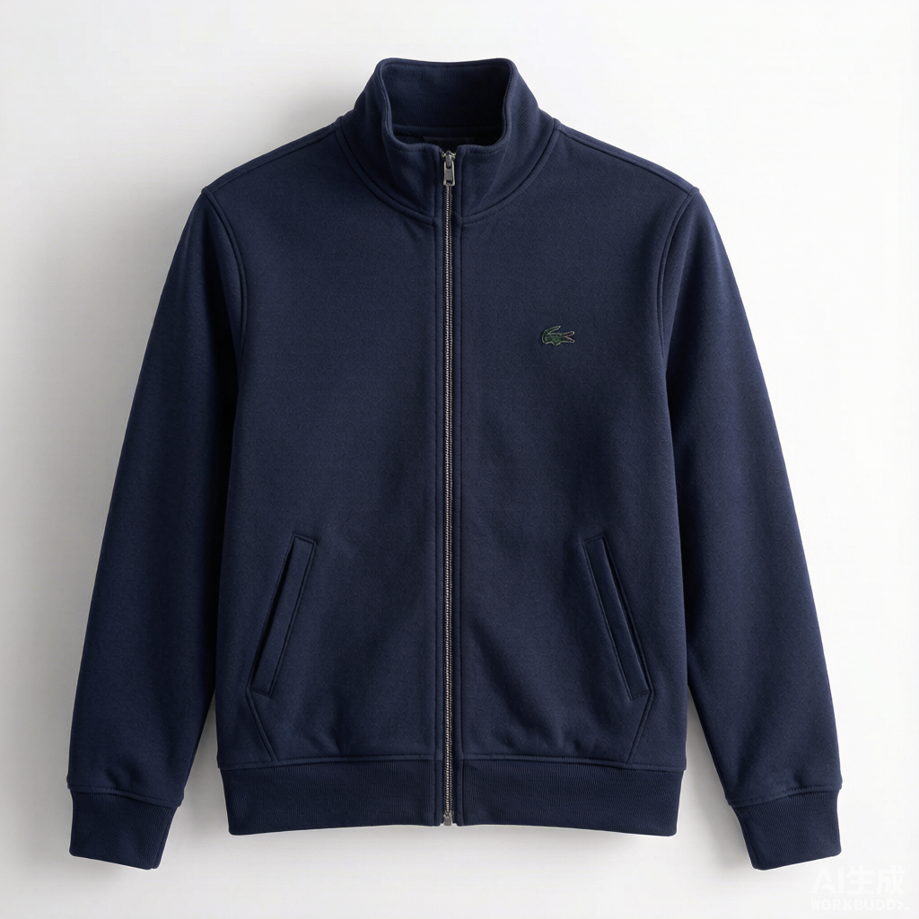 Lacoste SH9626_XFJ Zip-Up Sweatshirt - Image 5