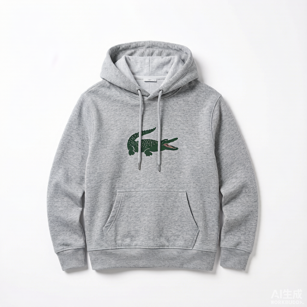 Lacoste Unisex Organic Hoodie - Image 5