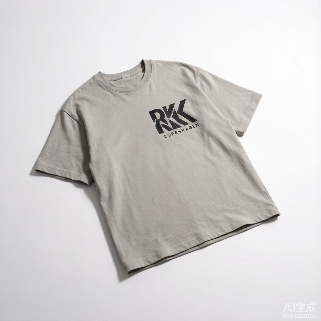 ARKK Copenhagen Boxy Tee Print T-Shirt