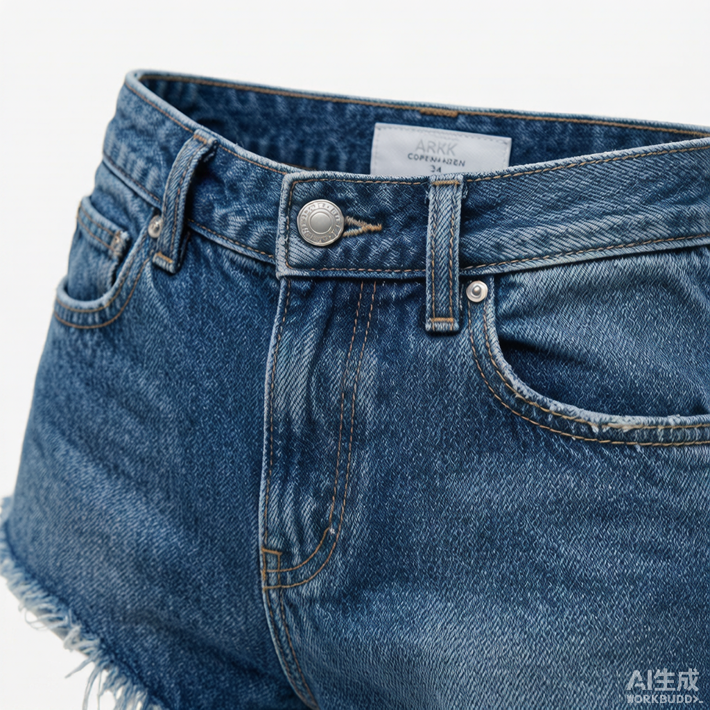 ARKK Copenhagen Classic Denim Jorts - Image 4
