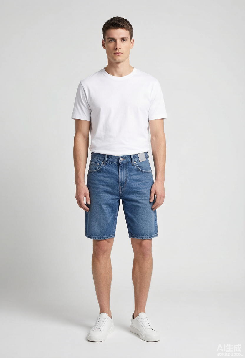 ARKK Copenhagen Classic Denim Jorts - Image 6