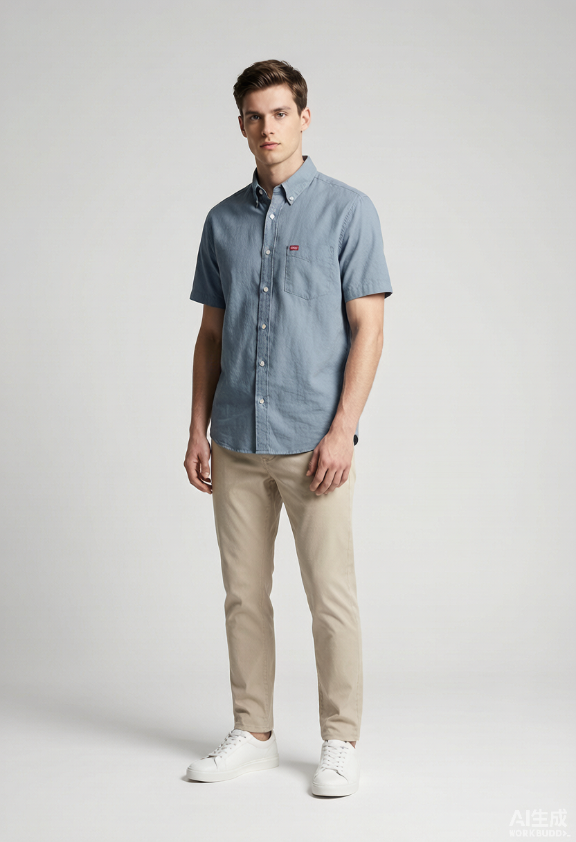 Levi's SS Authentic Button Down Shirt - Image 6