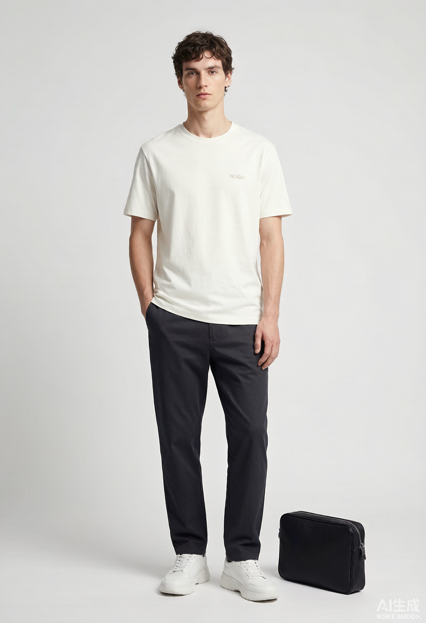 HUGO Diragolino Basic T-Shirt - Image 6