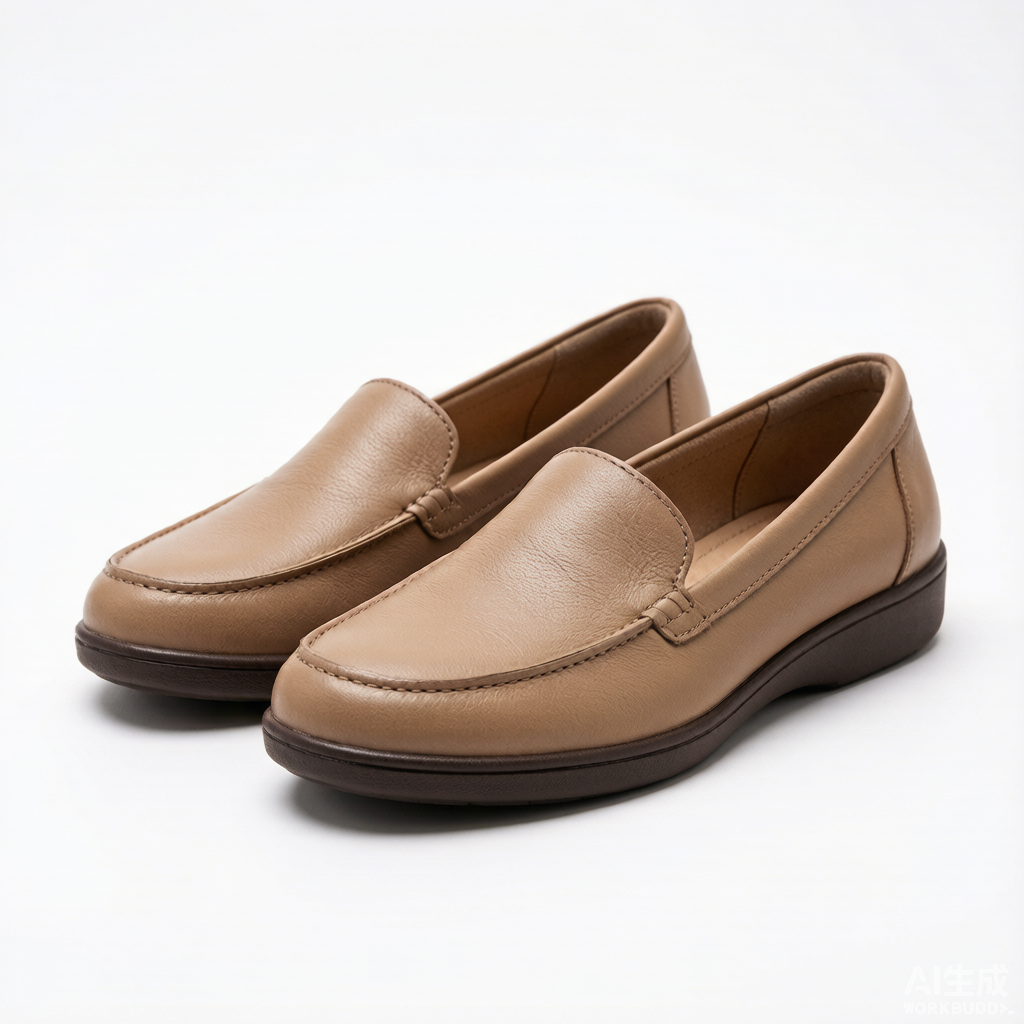 Pier One Leather Slip-Ons