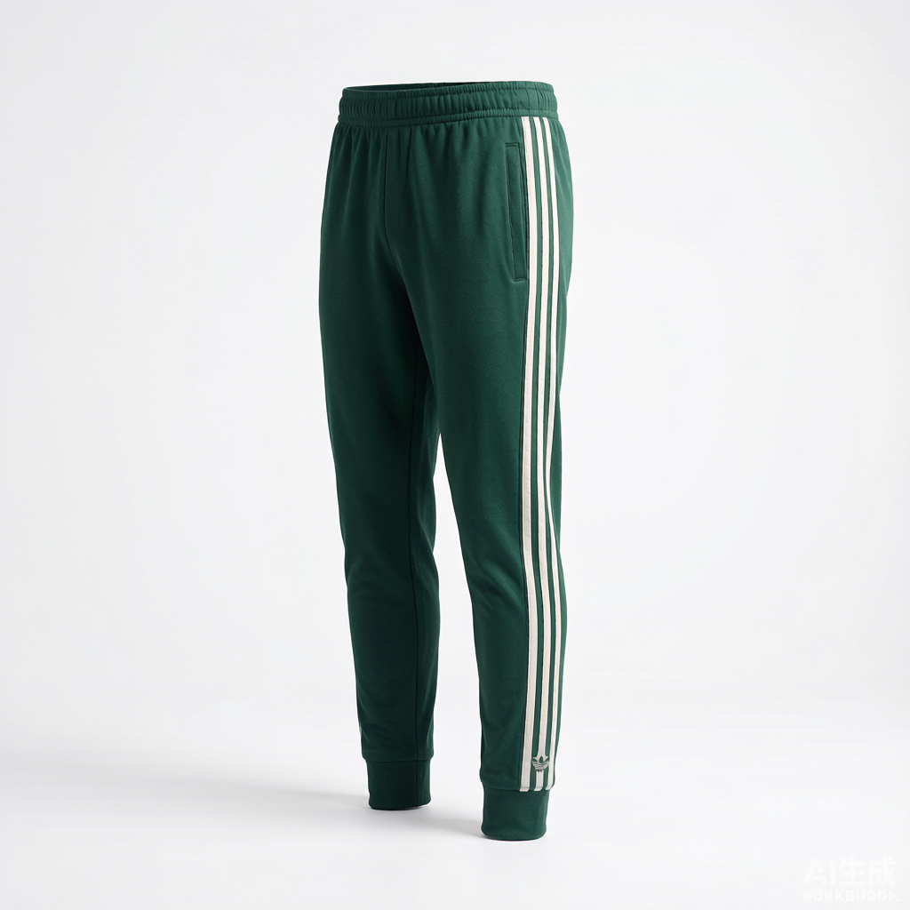 adidas Originals Firebird TP Tracksuit Bottoms Collegiate Green - Image 5