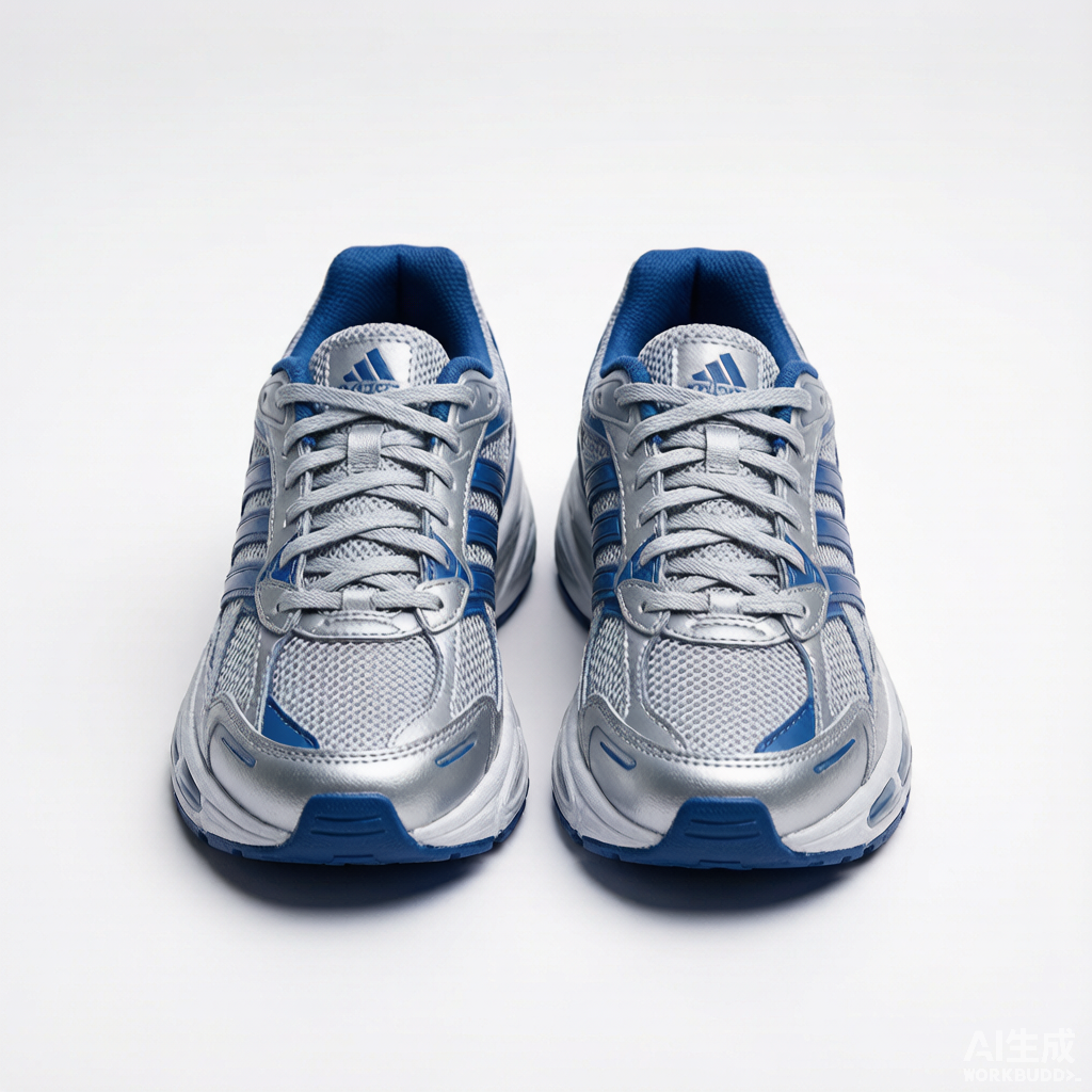 adidas Originals Adistar Control 5 Silver Blue - Image 3