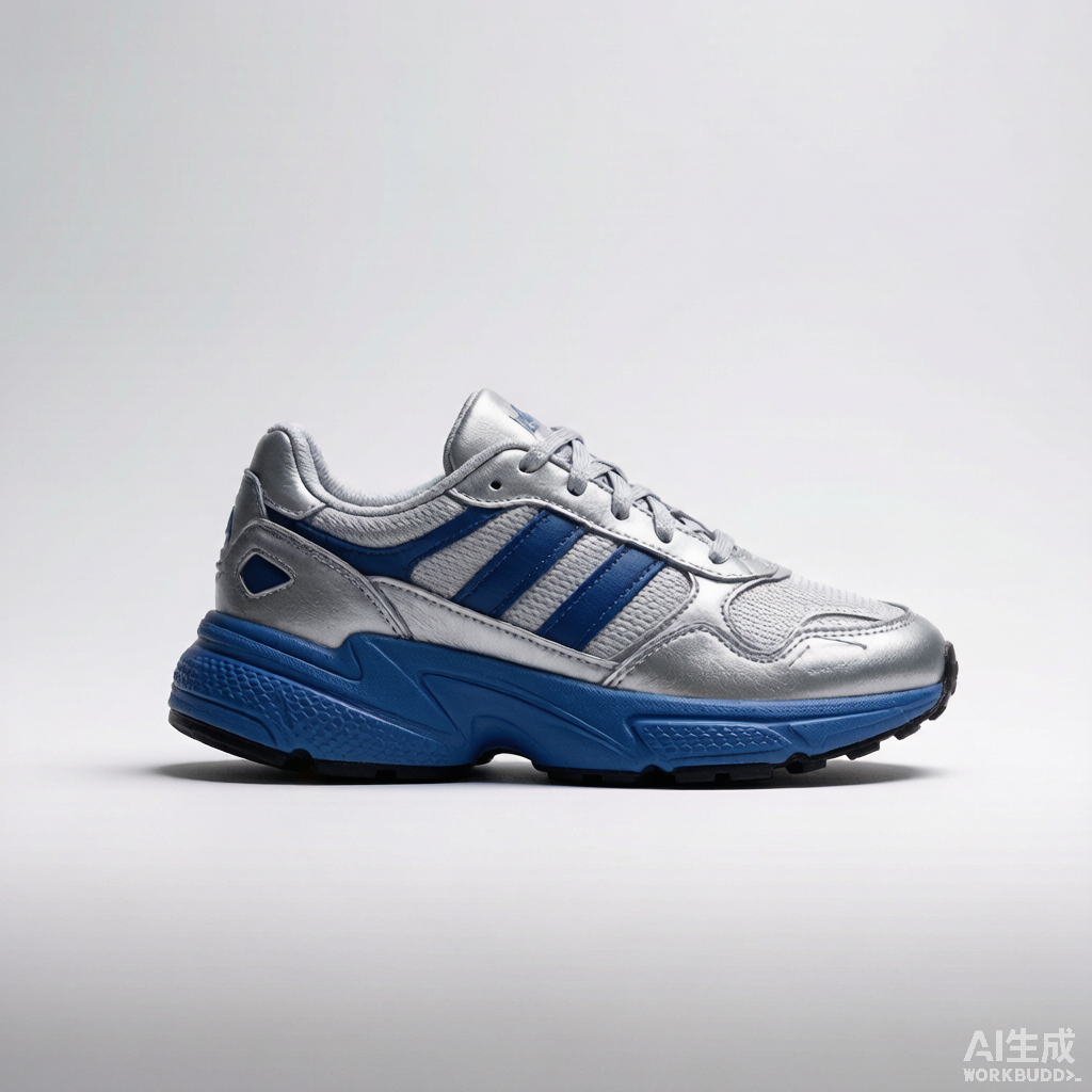 adidas Originals Adistar Control 5 Silver Blue - Image 5