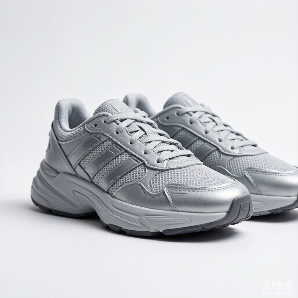 adidas Originals Adistar Control 5 Silver Grey - Image 3