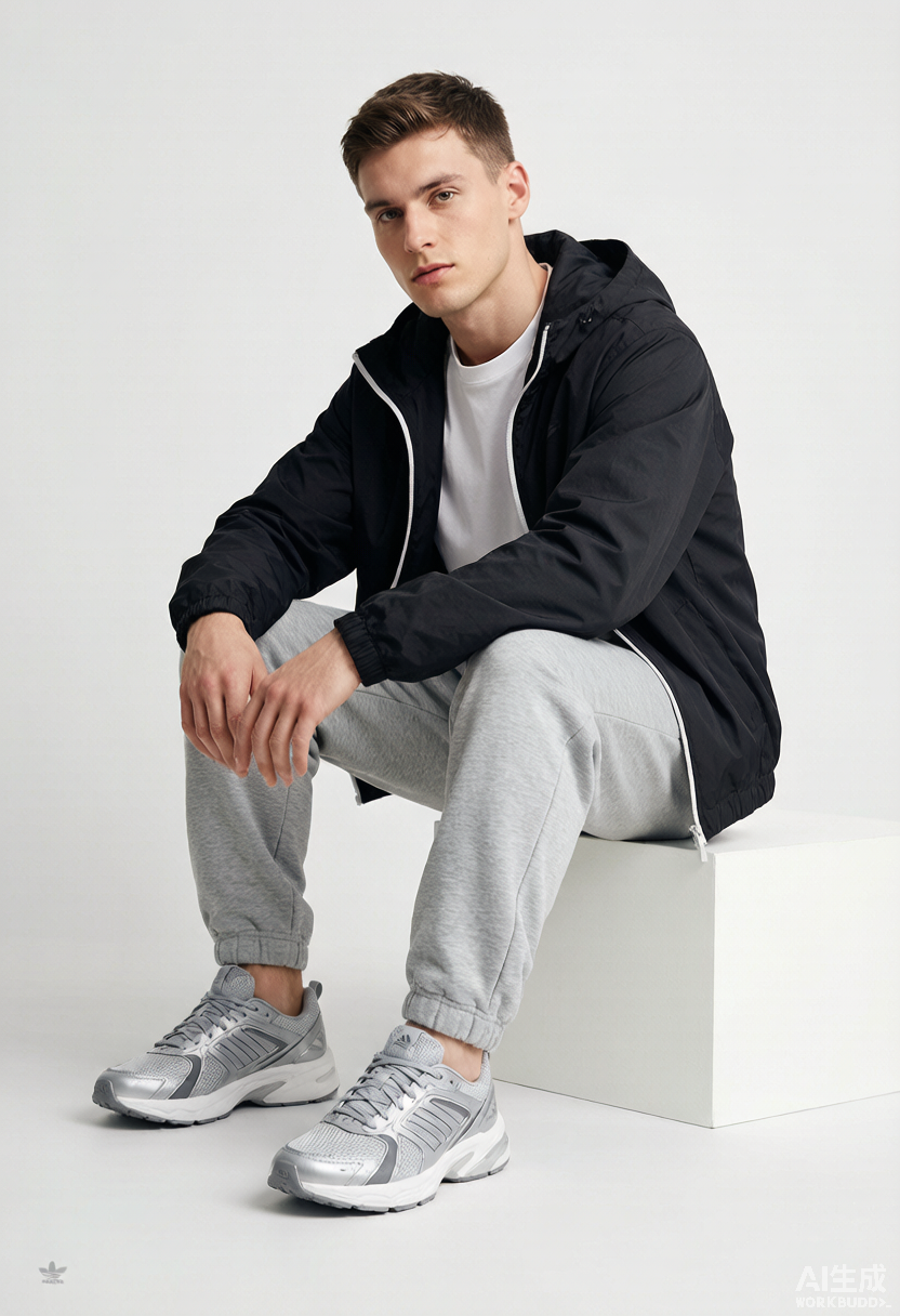 adidas Originals Adistar Control 5 Silver Grey - Image 4