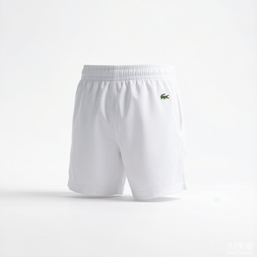 Lacoste Tracksuit Shorts Blanc - Image 3