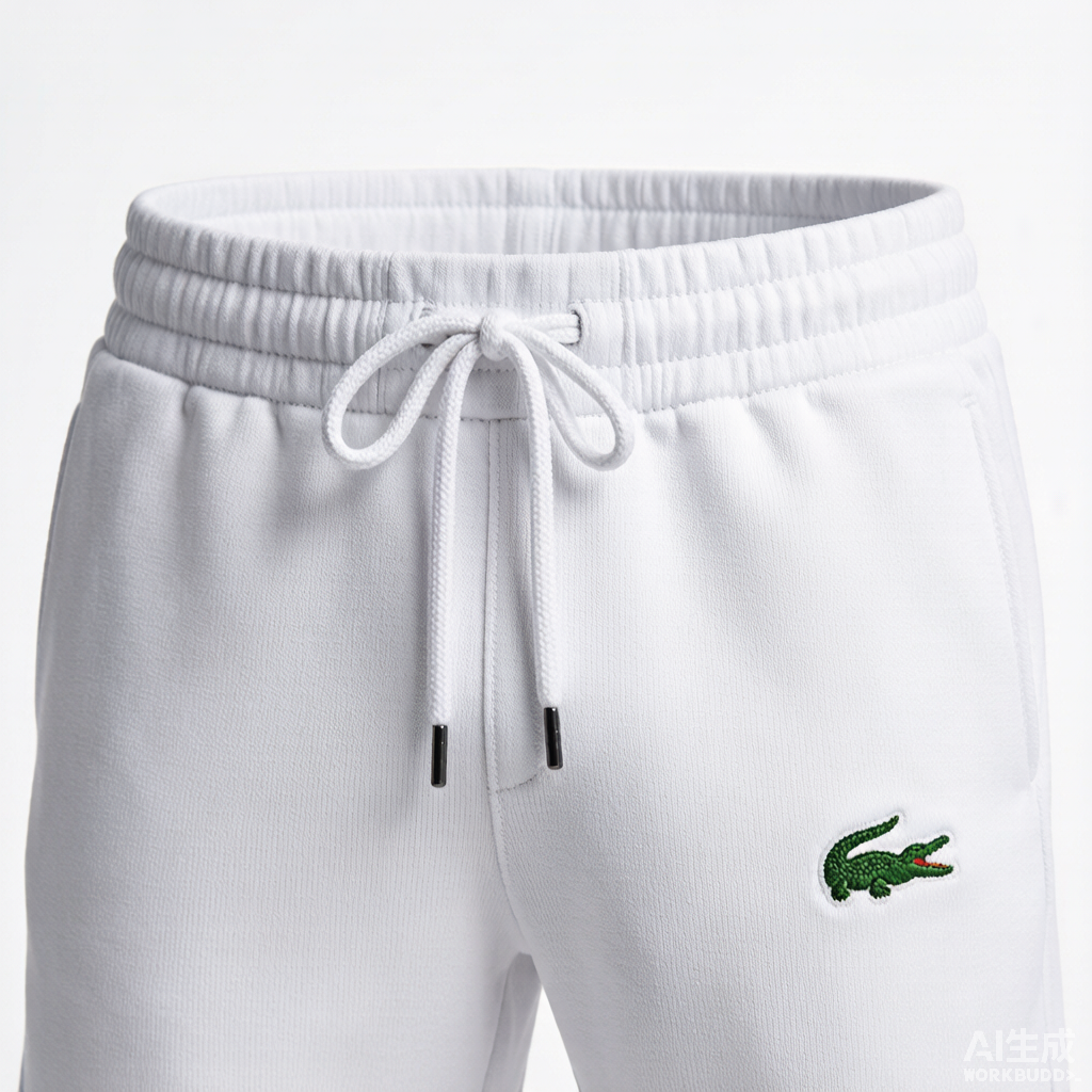 Lacoste Tracksuit Shorts Blanc - Image 4