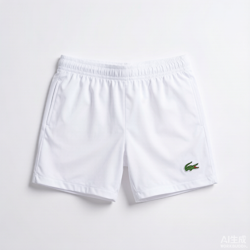 Lacoste Tracksuit Shorts Blanc - Image 5