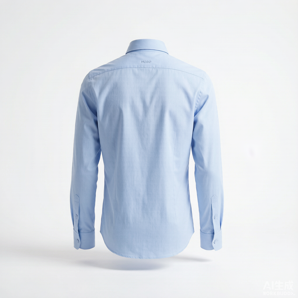 HUGO Jason Slim Fit Formal Shirt Light Blue - Image 2