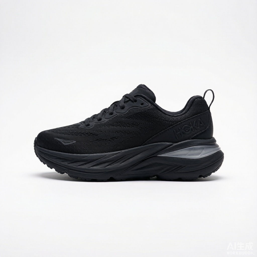 HOKA Clifton 11 Frost Black - Image 4