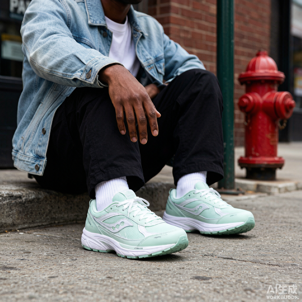 Saucony Progrid Omni 9 Mint - Image 4