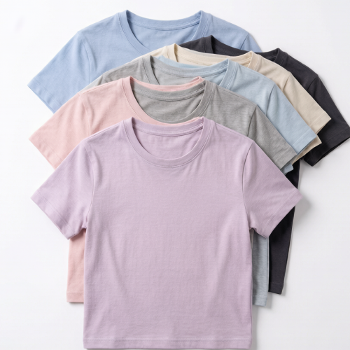 Short Sleeve 7 Pack Classic Basic T-Shirt - Image 5