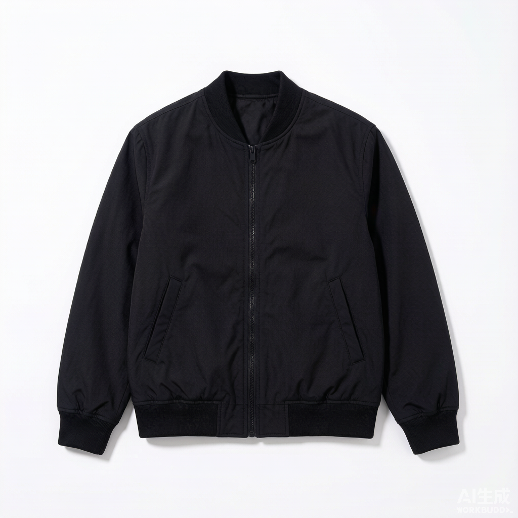 Full Zipped Regular Bomber Jacket