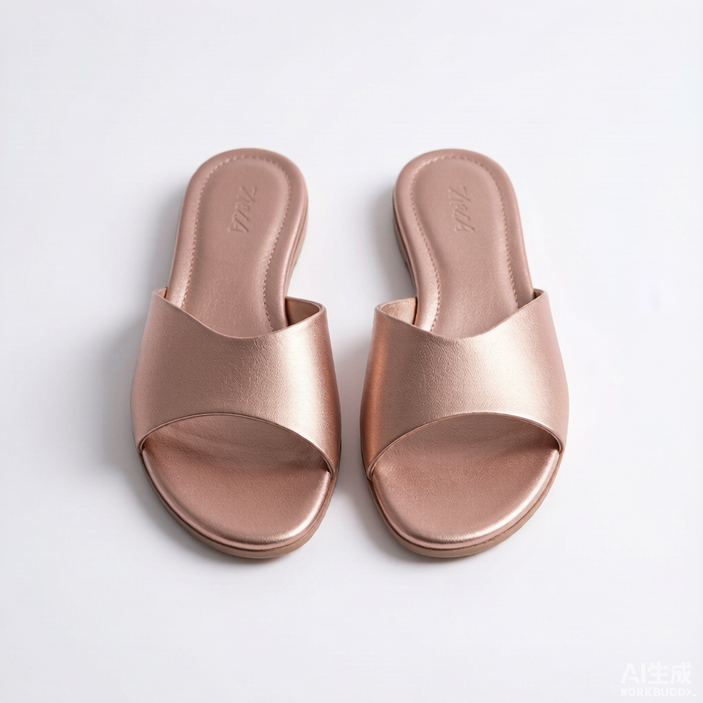 Rose Gold Slippers