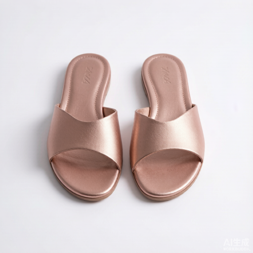 Rose Gold Slippers - Image 3