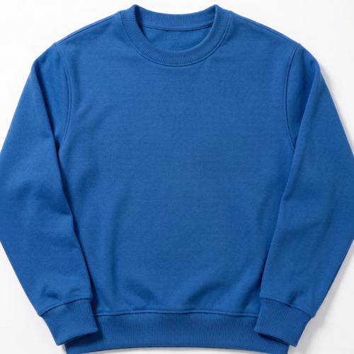 Regular Fit Back Printed Crew Sweat Top - Image 5