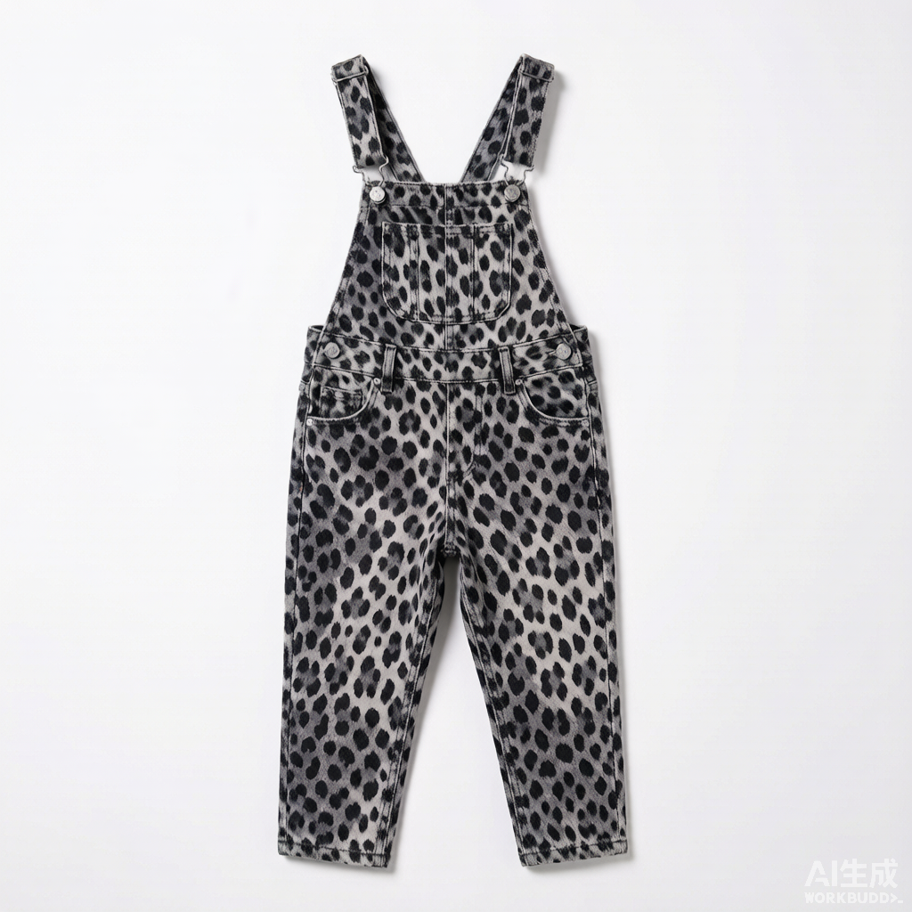 Regular Fit Denim Dungarees