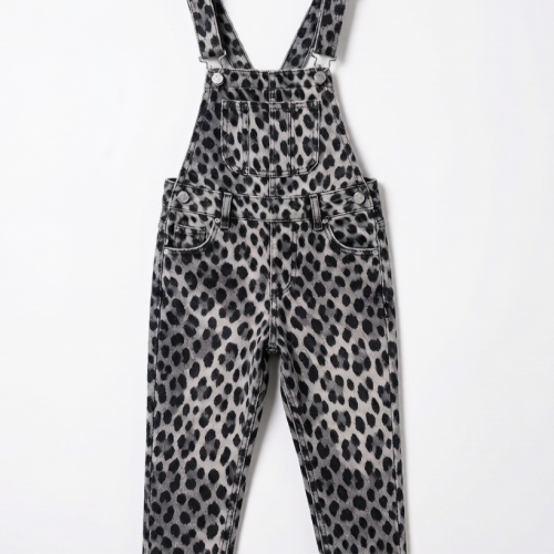 Regular Fit Denim Dungarees - Image 5