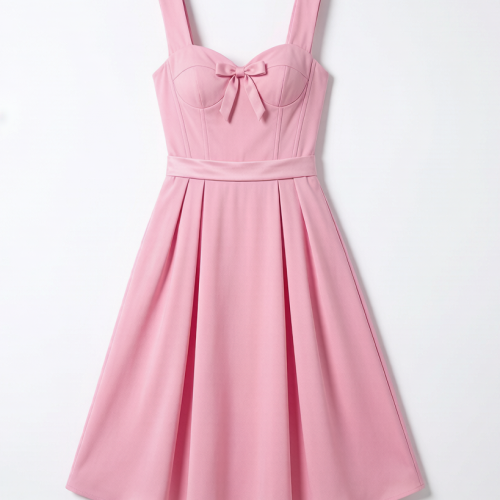 Regular Fit Cocktail Party Dress - Image 5