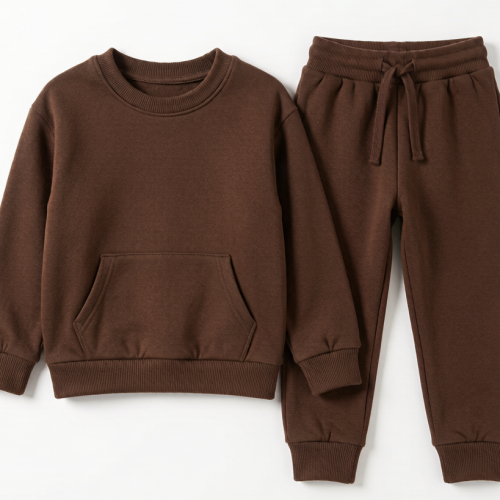 Regular Fit Baby Set Sweat Top and Trousers - Image 5